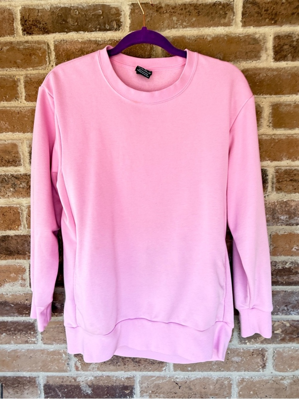 Nike Pink Crewneck Sweatshirt - Women's Scoop/Crew